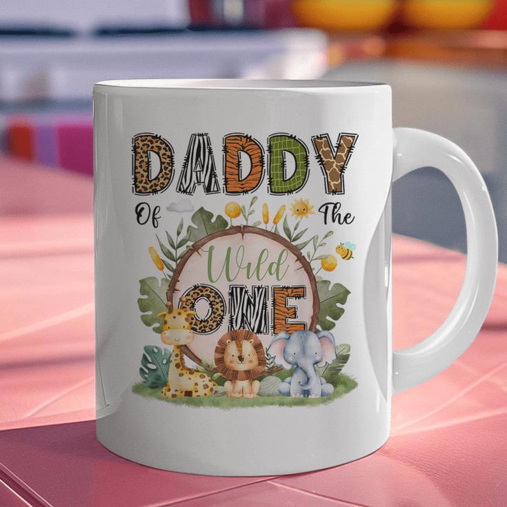 Daddy Of The Wild One 1St Birthday Boy Safari Jungle Graphic Print Coffee Mug