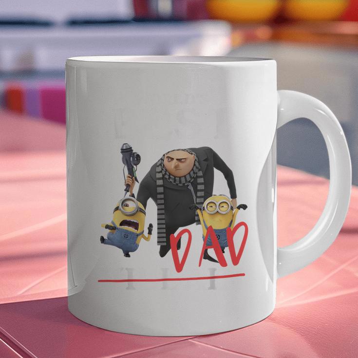 Despicable Me Minions Father's Day World's Best Dad Villain Graphic Print Coffee Mug