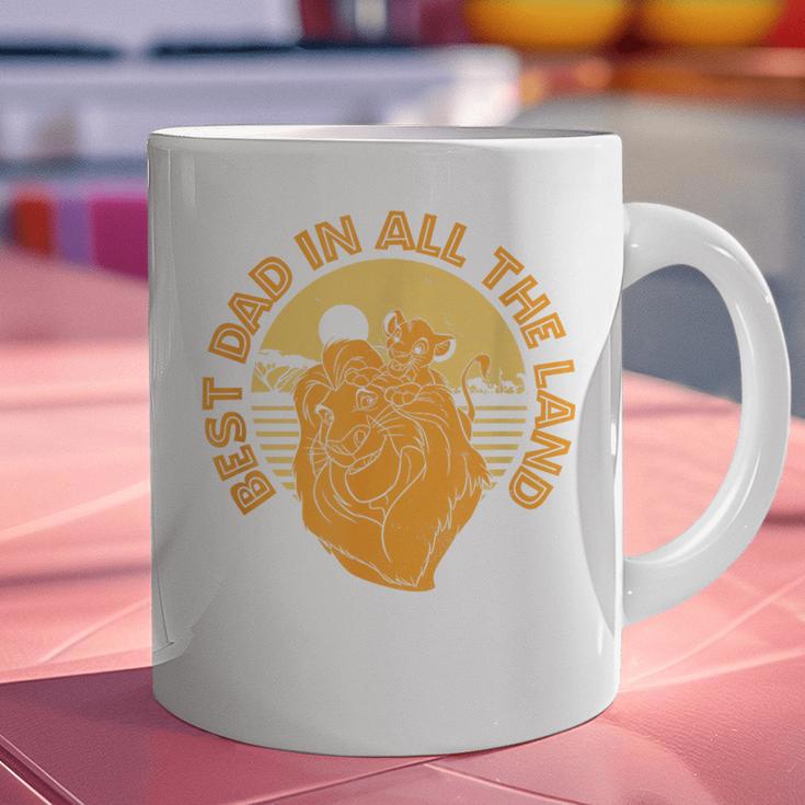 Disney The Lion King Father's Day Best Dad In All The Land Graphic Print Coffee Mug
