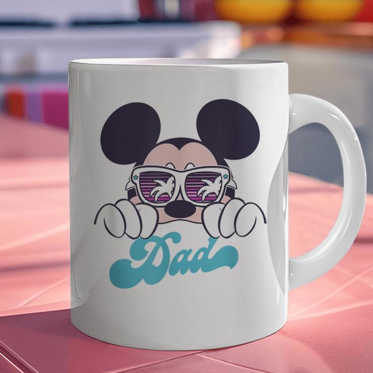 Disney Mickey And Friends Cool Mickey Summer Vibes Dad Logo Graphic Print Coffee Mug