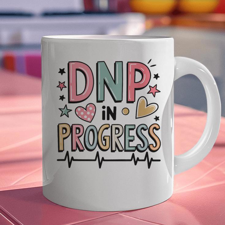 DNP In Progress Director Of Nursing Student Graduation Graphic Print Coffee Mug