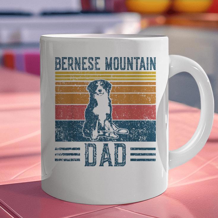Dog Berner Dad Vintage Bernese Mountain Dad Graphic Print Coffee Mug