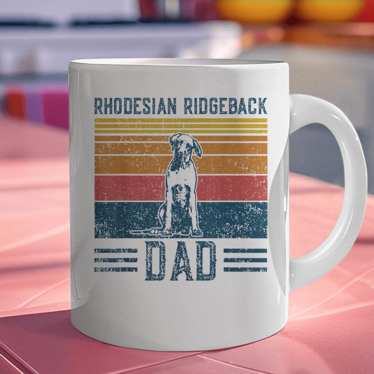 Dog Ridgeback Dad Vintage Rhodesian Ridgeback Dad Graphic Print Coffee Mug