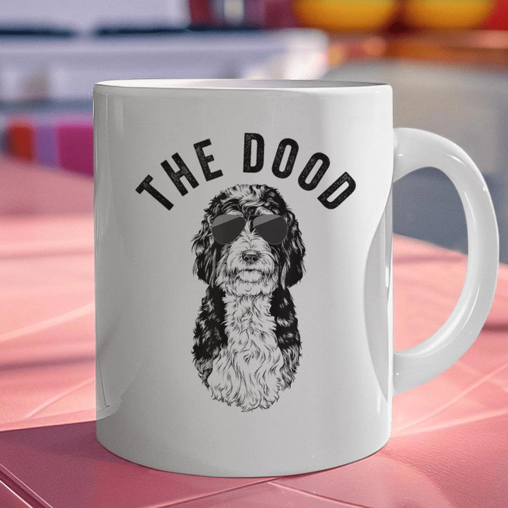 The Dood Bernedoodle Mom Doodle Dog Dad Graphic Print Coffee Mug
