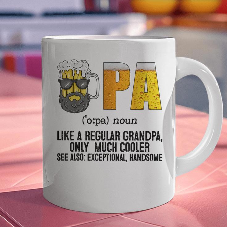 Drinking Opa Like A Regular Grandpa Much Cooler Beer Dad Graphic Print Coffee Mug Drinking Opa Like A Regular Grandpa Much Cooler Beer Dad Graphic Print Coffee Mug