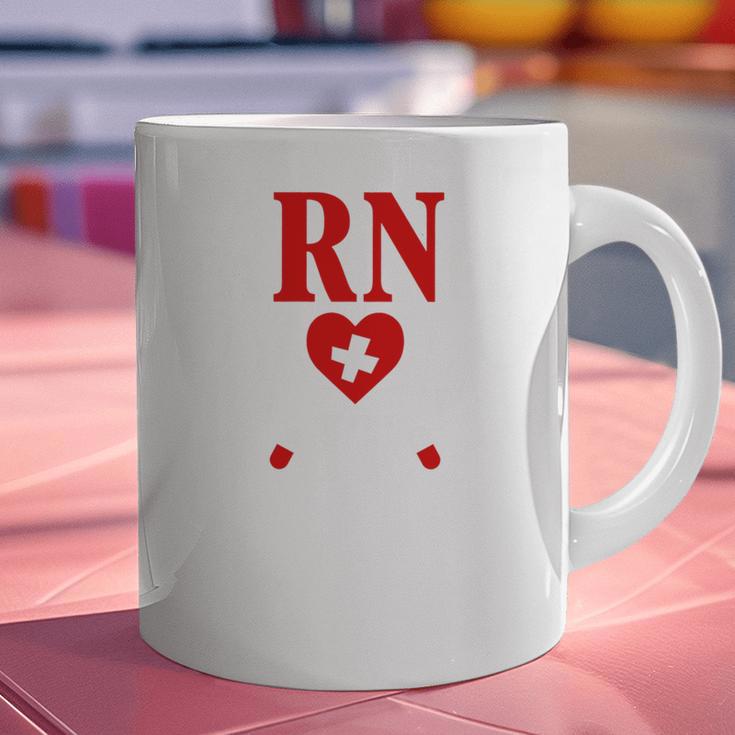 Earned It For Nurse Graduation Or RN LPN Nursing School Grad Graphic Print Coffee Mug
