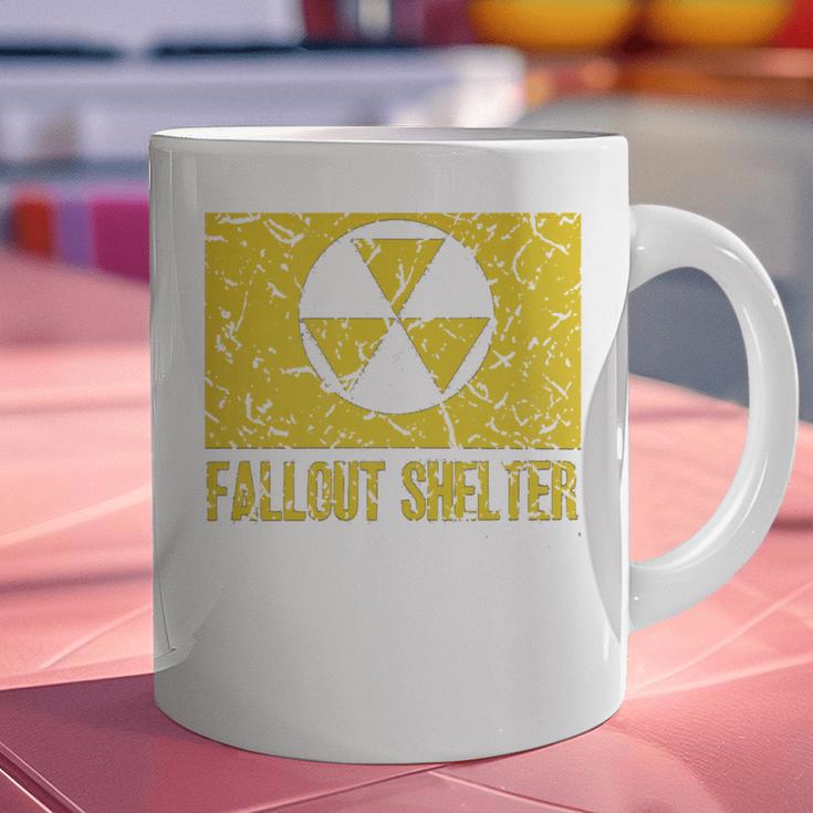 Fallout Shelter Nuclear War Radioactive Nostalgia T-Shirt Graphic Print Coffee Mug