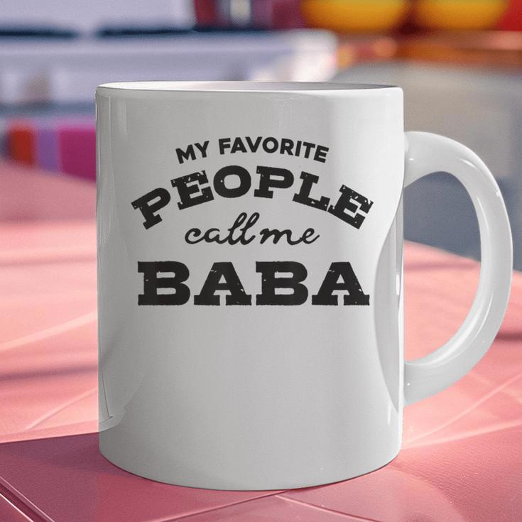 My Favorite People Call Me Baba And Cute Dad T-Shirt Graphic Print Coffee Mug