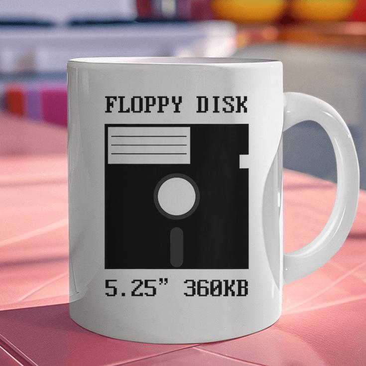 Floppy Disk Computer Nostalgia Fun PC Enthusiast History Graphic Print Coffee Mug
