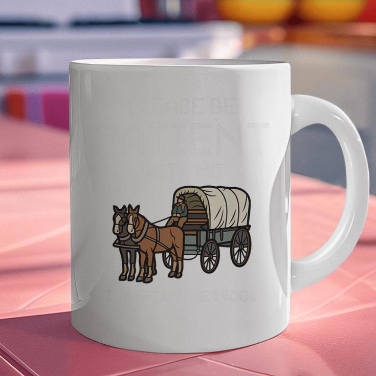 Funny Please Be Patient With Me I'm From The 1900s Premium Graphic Print Coffee Mug