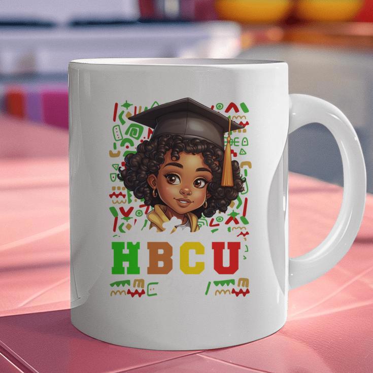 Future HBCU Grad Girl Kids Graduation HBCU College Graphic Print Coffee Mug