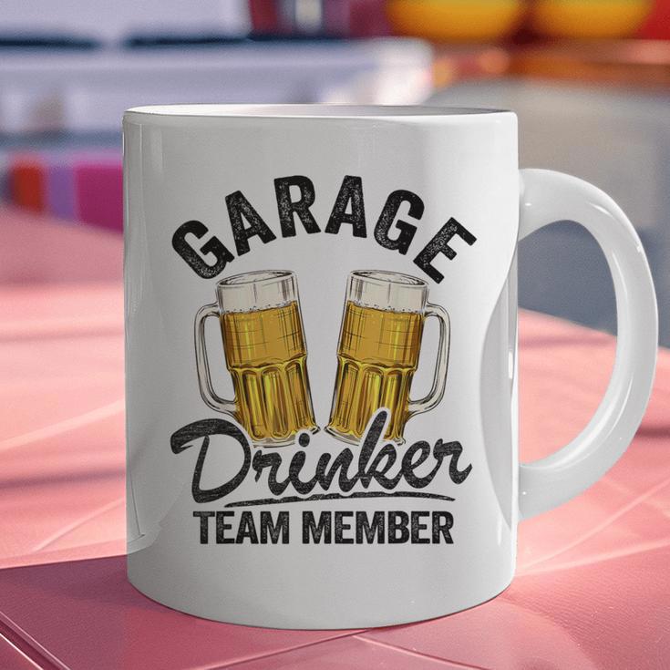 Garage Drinker Team Member Day Drinking Dad Beer Garage Graphic Print Coffee Mug Garage Drinker Team Member Day Drinking Dad Beer Garage Graphic Print Coffee Mug
