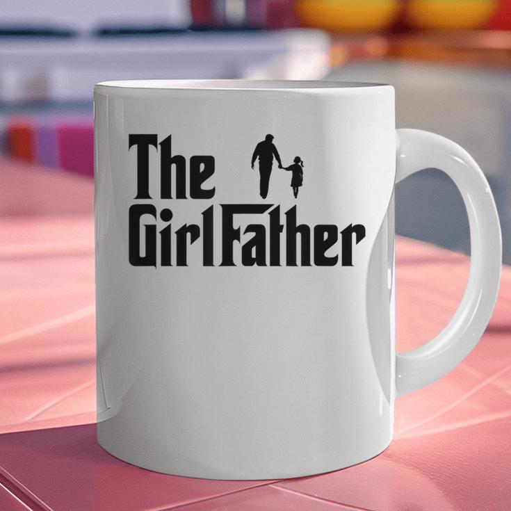 The Girl Father Dad Of Girls Daddy Daughter Graphic Print Coffee Mug
