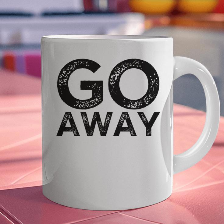 Go Away Sarcastic Antisocial Introvert Saying Graphic Print Coffee Mug Go Away Sarcastic Antisocial Introvert Saying Graphic Print Coffee Mug