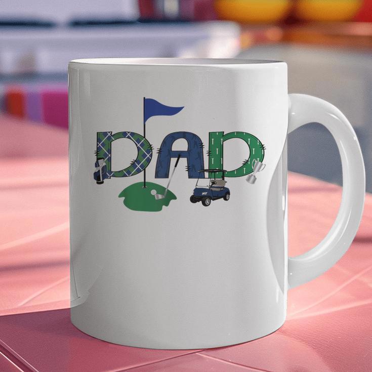 Golf Dad Hole In One Golf First Birthday Boy Party Graphic Print Coffee Mug