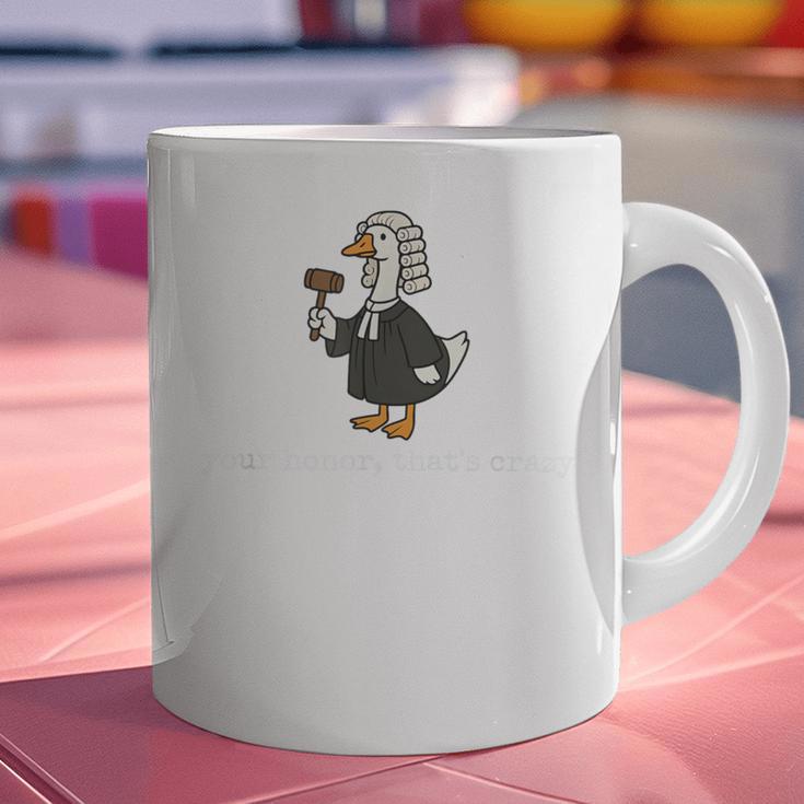Goose Silly Lawyer Law School Graduation Future Lawyer Graphic Print Coffee Mug