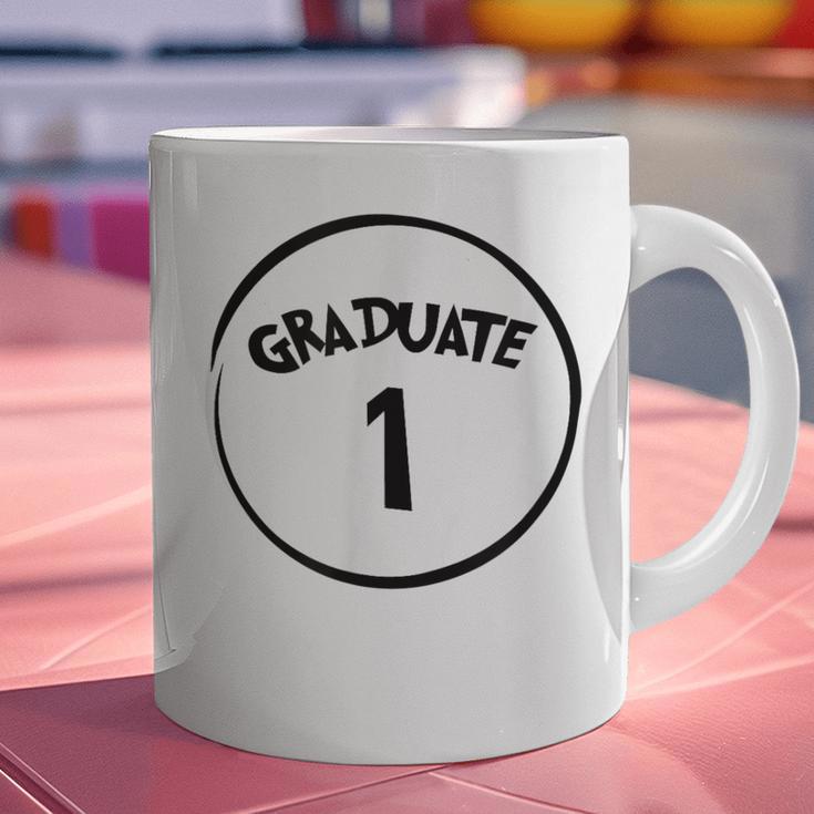 Graduate 1 Graduation Shirt Graphic Print Coffee Mug