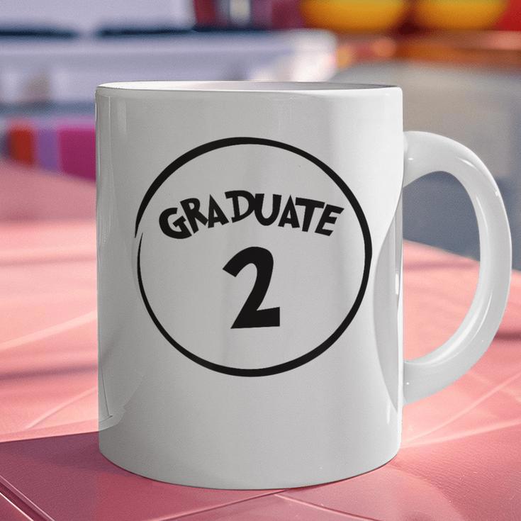 Graduate 2 Graduation Shirt Graphic Print Coffee Mug