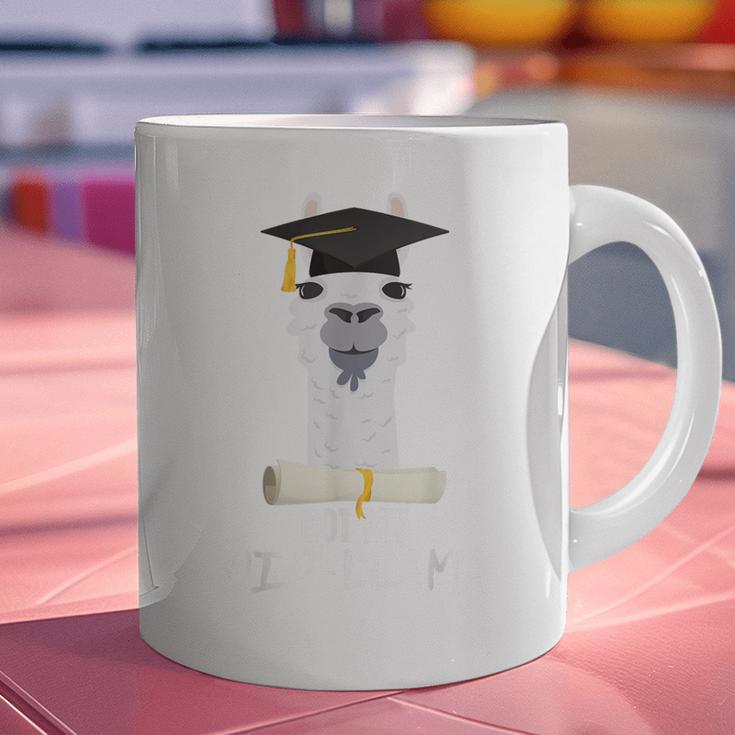 Graduation For Him & Her Got My Dip-Llama Graphic Print Coffee Mug