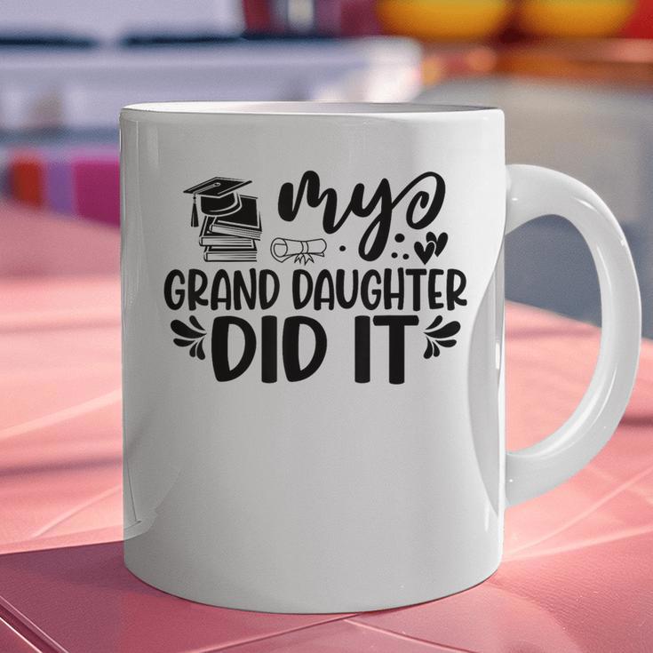 My Granddaughter Did It Graduation Graduated Proud Children Graphic Print Coffee Mug