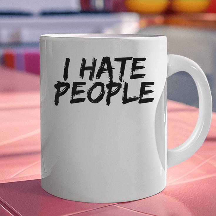 I Hate People Graffiti Introverts Meme Loner Graphic Print Coffee Mug I Hate People Graffiti Introverts Meme Loner Graphic Print Coffee Mug