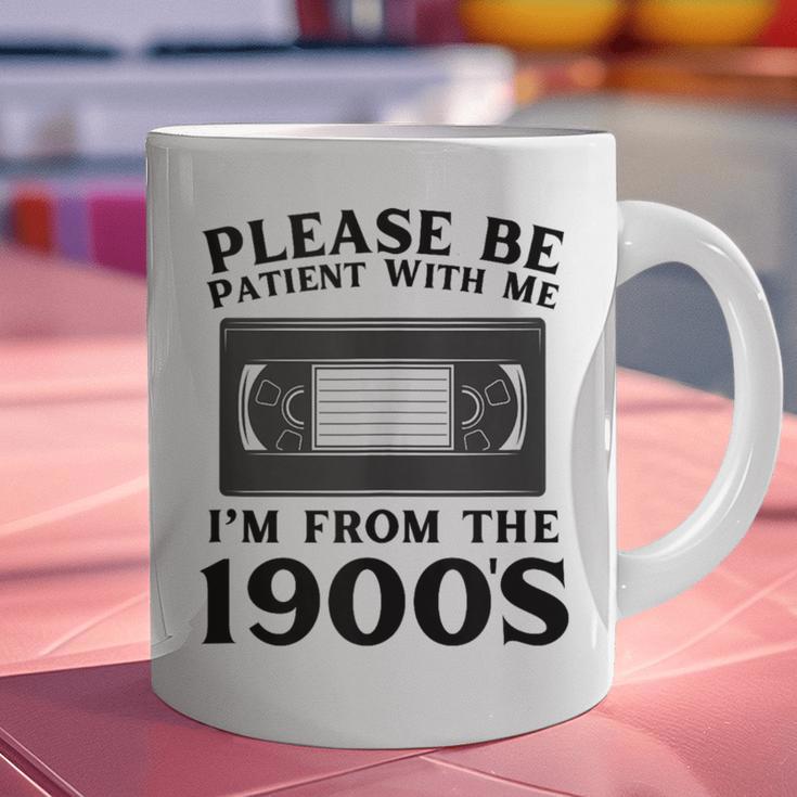 Over The Hill Please Be Patient I'm From The 1900s VHS Graphic Print Coffee Mug