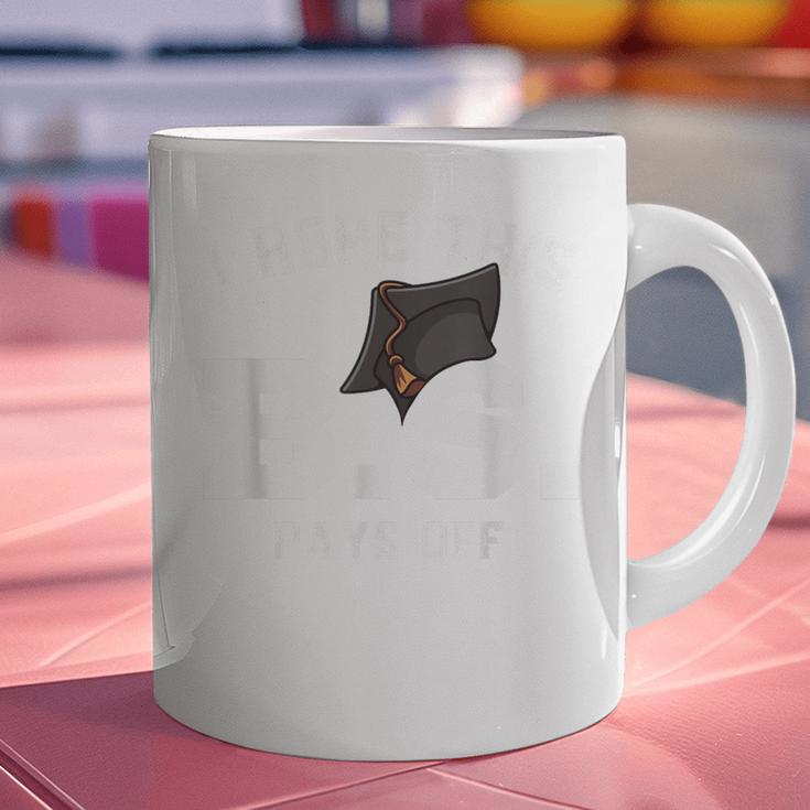 I Hope This BS Pays Off Graduation Bachelors Degree Graphic Print Coffee Mug