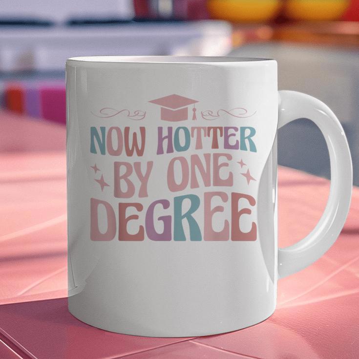 Now Hotter By One Degree Graduation Graphic Print Coffee Mug