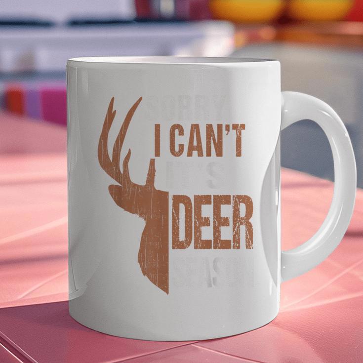 Hunting Sorry Deer Season Hunter Dad Father Day Graphic Print Coffee Mug