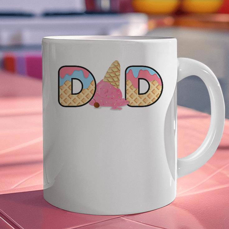 Ice Cream Dad 1st Birthday Matching Family Graphic Print Coffee Mug