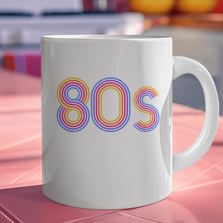 I'd Rather Be In The 80s Iconic Music Nostalgia Vintage Graphic Print Coffee Mug