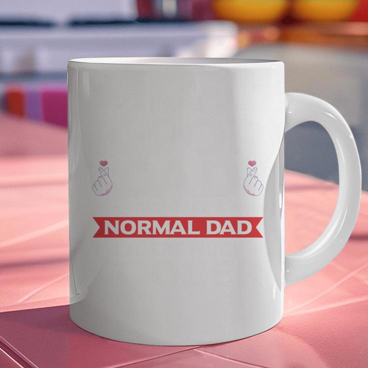 I'm A K-Pop Dad Just Like Normal Dad Except Much Cooler Graphic Print Coffee Mug