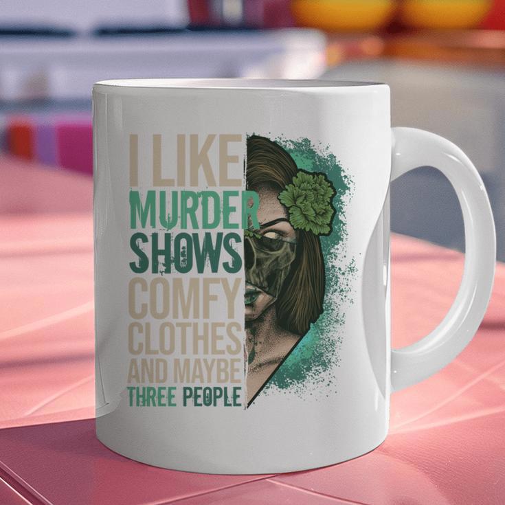 Introverted Murder Shows True Crime Lovers Introvert Graphic Print Coffee Mug Introverted Murder Shows True Crime Lovers Introvert Graphic Print Coffee Mug