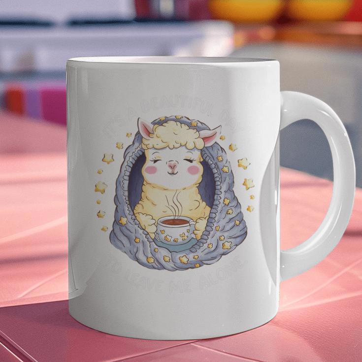 It's A Beautiful Day To Leave Me Alone Introvert Graphic Print Coffee Mug It's A Beautiful Day To Leave Me Alone Introvert Graphic Print Coffee Mug