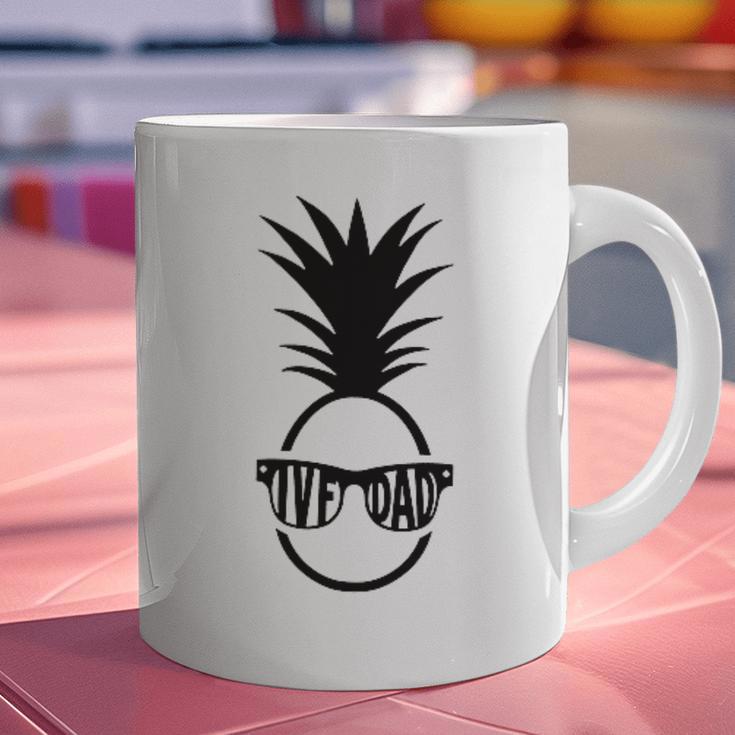 IVF DAD Pineapple Transfer Day Retrieval Day Infertility Graphic Print Coffee Mug