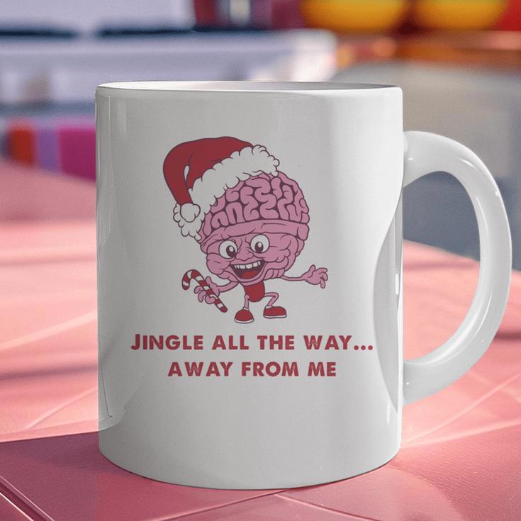 Jingle All The Way Away From Me This Christmas For Introvert Graphic Print Coffee Mug Jingle All The Way Away From Me This Christmas For Introvert Graphic Print Coffee Mug