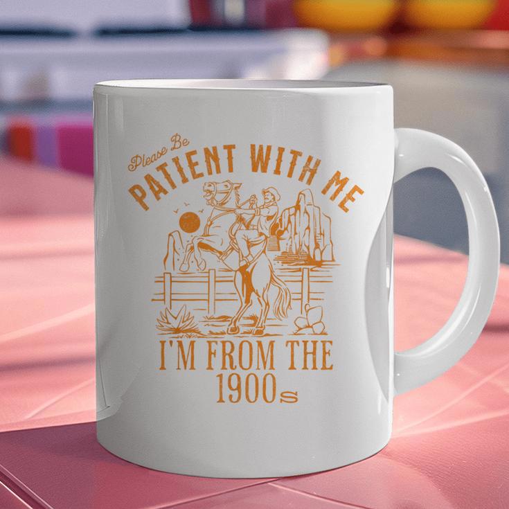 Joke Please Be Patient With Me I'm From The 1900s Tee Graphic Print Coffee Mug