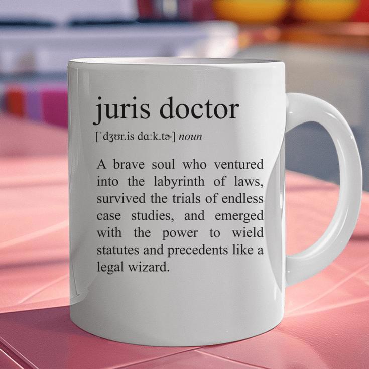 Juris Doctor Definition Law School Graduation Graphic Print Coffee Mug