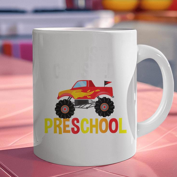 I Just Crushed Preschool Monster Graduation Pre-K Shirt Graphic Print Coffee Mug