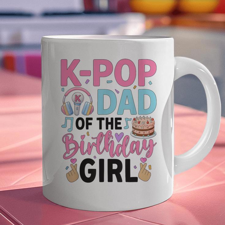 K-Pop Dad Of The Birthday Girl K Pop Birthday Party Graphic Print Coffee Mug