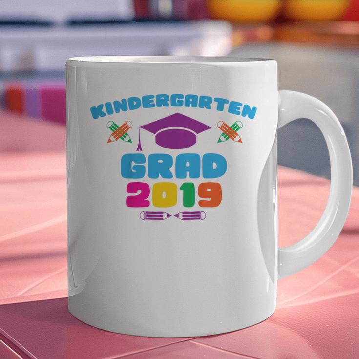 Kids Kindergarten Grad 2019 Graduation T-Shirt Graphic Print Coffee Mug