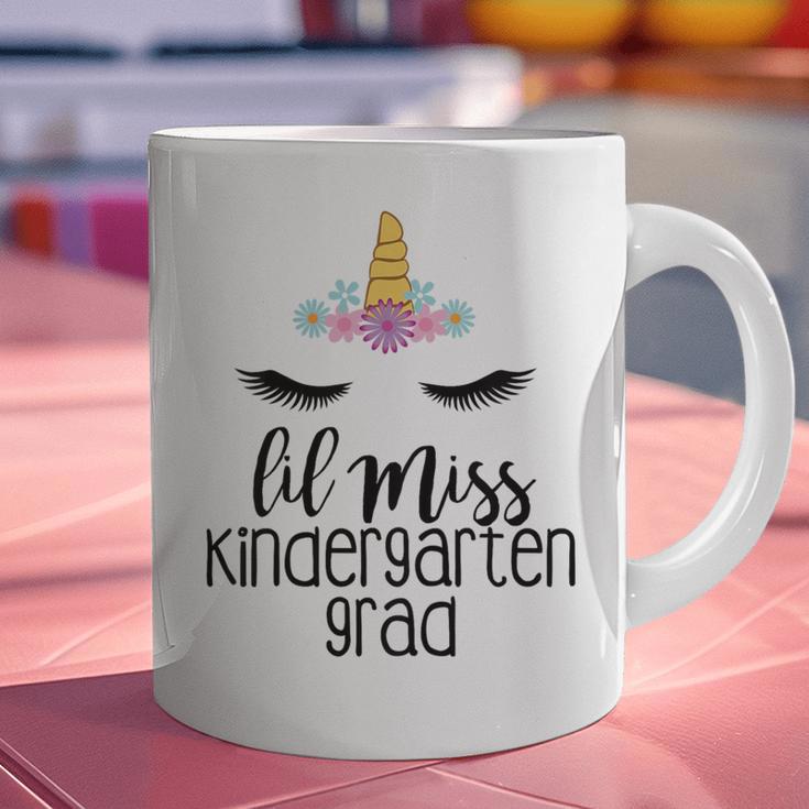 Kids Lil Miss Kindergarten Grad Shirt Graduation Shirts 2018 Graphic Print Coffee Mug