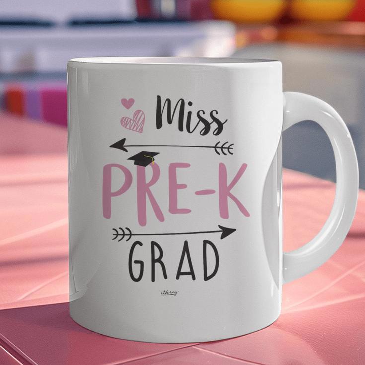 Kids Miss Pre-K Grad Graduation Shirt Cute School Tees Graphic Print Coffee Mug