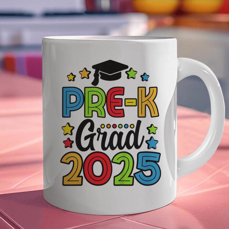 Kids Pre-K Grad 2025 Preschool Prek Graduation Graphic Print Coffee Mug