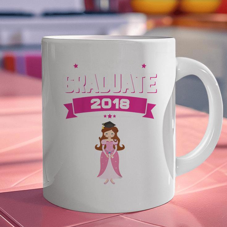 Kids Princess Girl Preschool Graduate 2018 Graduation Pre-K Graphic Print Coffee Mug
