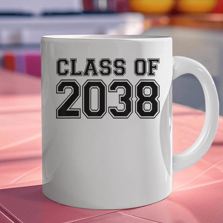 Kindergarten Class Of 2038 First Day School Graduation Graphic Print Coffee Mug