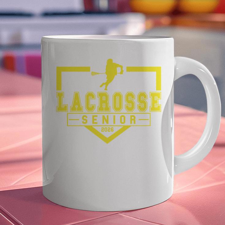 Lacrosse Senior Night Lacrosse Senior 2026 Graduation 20 Graphic Print Coffee Mug