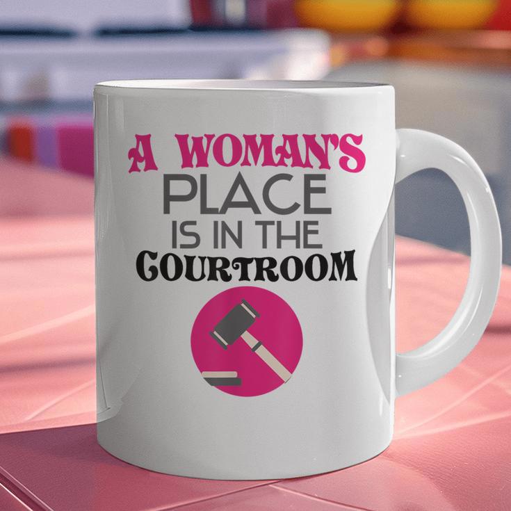 Lawyer Attorney Law School Graduation Female Women Graphic Print Coffee Mug