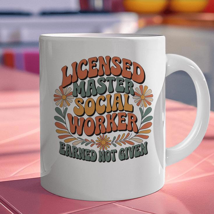 Licensed Social Worker Masters MSW LMSW Graduation 2026 Premium Tri-Blend Graphic Print Coffee Mug