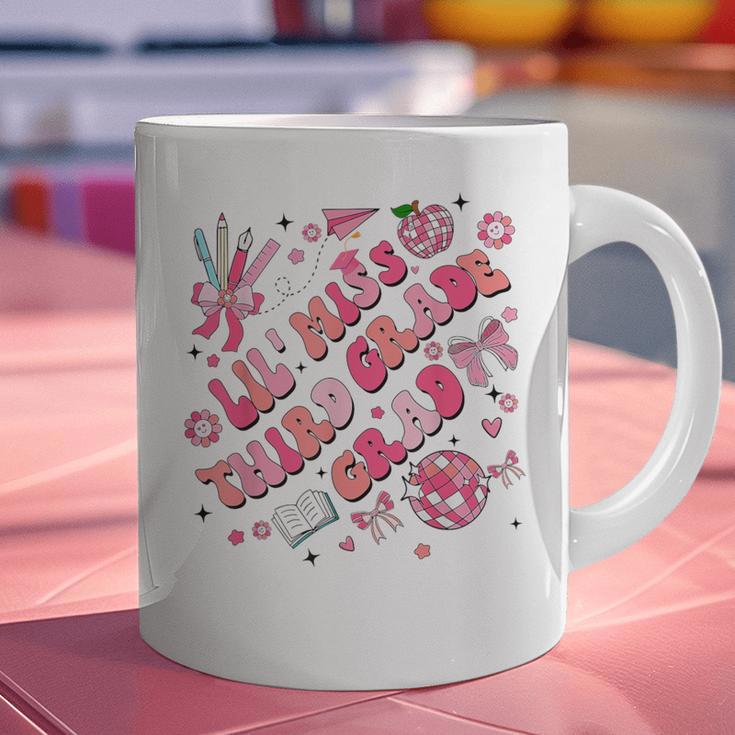 Lil Miss Third 3rd Grade Grad Graduation Last Day Girls Kid Graphic Print Coffee Mug